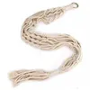 Planta Cabides Macramtos Macrame Rope Potenciômetros Corda Pendurado Plantador Pendurado Cesta Planta Suportes Interior Flowerpot Cesta Levantando Daa26