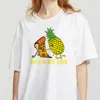 T-shirt Femme Belle tête d'ananas imprimée T-shirt Femmes 90s graphique Harajuku Tops tee mignonne manches courtes animal t-shirts femme