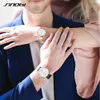 Sinobi Set Marque De Luxe Amoureux Couple Montres À Quartz Hommes Femmes Montres Erkek Kol Saati Amoureux Série Horloge Relojes Mujer Q0524