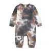 Dinosaur Romper Spring Baby Baby Ubrania z kapturem Nowonarodzone kombinezony dla chłopców jesienne unisex kombinezon 0-3 nowy 210309