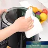 Anti-Grease Bamboo Dish Cloth Kitchen Cleaning Cloth Washing Towels Magic Micro Fiber Wiping Rags Dishcloth Scouring Pad