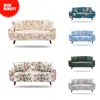 Couvercle de canapé imprimé floral Stretch pour salon, chaise longue convenable, élastique spandex tout compris 1 2 3 4 places 211116