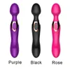 10 vitesses de gros vibrateurs puissants pour les femmes Magic Wand Body Massager Sex jouet pour femme Clitoris Stimuler les produits femelles 0216