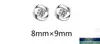 Orecchini a bottone rotanti per donna Orecchini con zirconi AAA Orecchini in argento placcato color argento Orecchini Brincos Brinco Oorbellen F72 Design esperto di prezzi di fabbrica