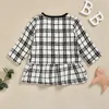 cute baby girl clothes for qulity material designer two pieces dress and jacket coat beatufil trendy toddler girls suit outfit 507 Y2
