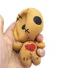 Decompression Sensory Toys Lento Rebote Ghost Boneca Halloween Pessoa inteira Toy Squeeze Vent Novelty Pu Simulation Atacado