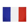 50pcs 90x150cmフランスフラグポリエステルプリントヨーロッパのバナーの旗フランスの国旗とバナーSN2369