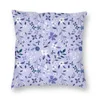 Подушка/декоративная подушка магнолия бросает крышка декоративное синий дельфт -рисунок винтажный домашний декор для подушки
