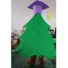 Costume della mascotte dell'albero di Natale di Halloween Personaggio a tema dei cartoni animati di alta qualità Carnevale unisex per adulti Taglia Natale Festa di compleanno Abito da esterno