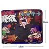 Brieftaschen Spiel Freitag Nacht Funkin FNF Brieftasche PU Kurze Geldbörse Whit Münzfach Halter Für Junge Jungen Mädchen232W