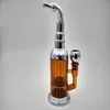 Hookah Bong Water Pipe Oil Rigs Dab Rig Beaker Thick Stainless Steel Material Smoking Pipes 5.86 Inch Metal 14 mm Dual Purpose Bongs With Bowl