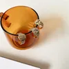 El más nuevo estilo de moda anillo de cadena de Color dorado para mujer A-Z letra anillo con apertura ajustable joyería Femelle Bague