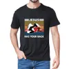 JIU JITSU Jesus Has Your Back Funny Christian Satan Gift Vintage Mens Neck short sleeves Cotton Tshirt women top tee 210629