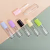 5ml whole cosmetic packaging refillable bottle pink white gold purple big wand clear lipgloss tubes empty lip balm tint contai6059209