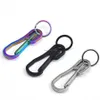 Nieuwe roestvrijstalen sleutelhanger QuickDraw Keyring hangt sleutelringhouders Karabijnse vrouwen mannen Outdoor houders Will en Sandy