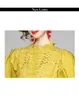 ランタン刺繍宮殿のドレスハイエンドレディース春秋のドレスファッションフリルドレスフリルプロムのイブニングブティックドレス