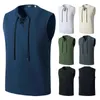 Camisetas para hombres Chaleco de baloncesto de verano Camiseta deportiva Sin mangas Impresión suelta Ropa casual para hombres