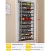 Multilayer väggmonterad sko rack i hallen Space Saving Shoe Organizer Over the Door Shoes Hanger Shoe skåp för hemmöbler Y322N