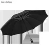 Creative Automatic Reverse Paraply LED Parasols Rensa paraplyer Rain Women Car Paraply Vindskydd Starka 10k Presentidéer