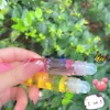 Transparent Fruit Nutritious Lip Gloss Lipgloss Natural Color Change Jelly Liquid Lipstick Moisturizing Lip Gloss Cute Lip Oil2837203