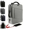 Backpack 15.6 Inch Laptop Men Daily Business Office School Backpacks USB Rucksack Computer Bag Notebook Waterproof Daypack