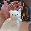 12 centimetri di peluche orsi portachiavi ciondolo borsa del fumetto bambole pendenti animali di peluche giocattoli catena chiave all'ingrosso