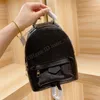 Mini Backpack Style Designers Handbag ombro Bolsas de crossbody Letters Flores Tote Zipper Handle Purse Feminino Mochilas Mulheres S 225J