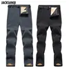 Jacksanqi Men vrouwen wandelen fleece winter lambswool broek klimmen buiten sport camping winddichte ski -broek RA4551