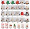 31 стили Рождественские подарочные пакеты Рождественская сумка Drawstring Bagwith Reindeers Santas Claus Sacks Bagsforfor Santa Sack Bag4549