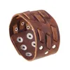 Tennis Euroamerican Vintage Brown Pure Color Arrival Sale Bracelets Genuine Leather Charm Wrap For Men Women Jewelry