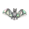 Pins, Brooches Vintage Bat Shape Metal Alloy Pins For Fashion Dress Coat Jewelry Accessory Women's Brooch Gifts