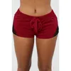 2021 für Baumwolle Sport Yoga Shorts Frauen Mode Spitze Patchwork Fitness Höschen Unten Sommer Sportlich Lounge Kurze Hosen7224387