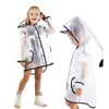 Celveroso Enfants Transparence Manteau de pluie imperméable Polyester Garçons Vêtements Mode Raincoat Enfants Bébé Filles Veste Manteau Rainsut 548 Y2