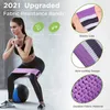 Yoga Resistance Bands Exerciser Pull Rope Portable Gym Workout Pilates Bar Balance Ball Block Brick Fitness Equipment 220216