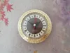 Whole 5PCS Gold Color Outside Diameter 92MM Builtin Quartz Insert Clock DIY FITUP Accessories 5243314