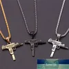 Personality Uzi Gun Shaped Pendant Necklace For Women Men Night Club Bar Party Accessory Gothic Male Punk Hip hop Chain Jewelry Factory price expert design Quality