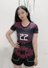 Mexicain Violet Soccer Jersey Femmes 2021 # 14 Chilharito Mexique Lady Shakm Shirt 2021 # 22 H.Lozano Fille Football Uniforme