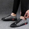 Homens Sapatos Vulcanizados Sapatos Casuais Femininos Tênis Luxo Masculino Couro Preto Masculino Luxo Masculino Masculino Marca Esportiva