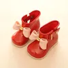 Çocuk Yağmur Botları Çocuklar Kız Moda Kelebek-Düğüm Bebek Kız Klasik PVC Sonbahar Erkekler Için Kauçuk Ayak Bileği Ayakkabı 1 2 3 4 5 6 Yaşındakiler