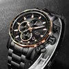 Lige Mens Klockor Toppmärke Lyx Vattentät 24 timmars datum Quartz Watch Man Full Steel Sport Armbandsur Män Vattentät Klocka + Box 210527