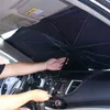 Carro sol guarda-sol UV pára-brisa capa dobrável isolamento térmico sol cego acessórios de proteção auto