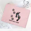 Borse portaoggetti I Love My Dog Stampa Tampone Borsa Simpatiche buste per assorbenti portatili Trucco Rossetto Chiave Auricolare Cavi dati Organizzatore