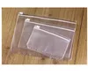 A5 / A6 / A7 Transparente Binder PVC Zipper Saco De Armazenamento 6 Furos À Prova D 'Água Papelaria Cartão Contas Bolsas Bags Sacos Escritório Viagem Portátil Documento Saco SN SN