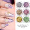 Nail Glitter Mixed Size Flakes 3D Sequins Paillette Powder Charm Art Manicure Tools DIY Chrome Pigment Dust Decoration Prud22