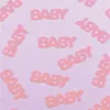 15 g / borsa Coriandoli blu rosa Mini Cute Baby con piedini Coriandoli per fai da te Decorazione per feste di compleanno per bambini Forniture per baby shower 20220302 Q2