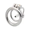 NXY Sex Chastity devices Stainless steel men's ring penis catheter chastity cage belt sex toy 1126