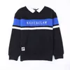 Women's Hoodies Sweatshirts School Style Stripe Uniform Harris Embroidery Cartoon Men Female Slytherin Sweatshirt Woman Tracksuit Kpop Velvet Y1118