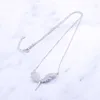 Pekurr 925 Serling Silver Cz Angle Aigle Phoenix Eagle Bird Colliers Pendants pour femmes Cadeaux de bijoux de chaîne 2106211070209
