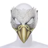 Halloween Easter Mardi Gras Costume Party Mask Eagle Mask Cosplay Masquerade Props para adultos, homens e mulheres, máscara PDDS19001A