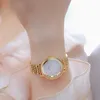 Bs Bee Sister Crystal Watch Women Luxury Brand Elegant Enkel Guld Kvinna Armband Klockor Ladies Clock Montre Femme 210527
